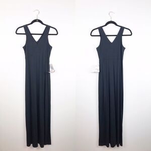 Fig safari black maxi dress‎